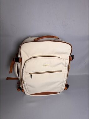 Lovevook Cream Backpack with Multiple Compartments [COPY] [COPY]